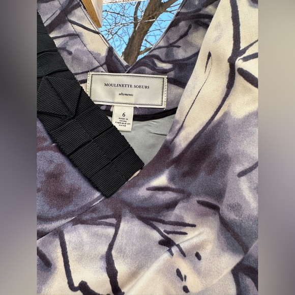 Anthropologie Moulinette Soeurs Watercolor Indigo Garden Summer Wedding … - Picture 4 of 15